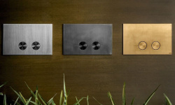 GESSI Клавиши смыва для Tece (TeceProfil, TeceBox), Warm Bronze Br. PVD мини 3 4