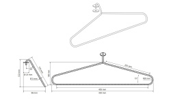 BEMETA Вешалка для электрического полотенцесушителя, золото матовое мини 3 2