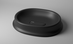 SITEGA Sayma Раковина накладная, 570х470хH107 мм, Night мини 1