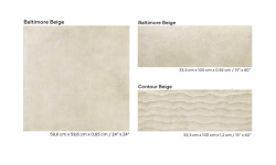 PORCELANOSA BALTIMORE BEIGE L 59.6х59.6 G-354 мини 3 2