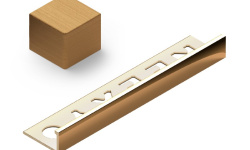 NEEXYDECOR профиль латунь брашированная 8х2700 (PVL01) мини 1