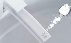 NEMO Унитаз подвесной электронный с функцией биде c крышкой, 600х380х400 мм, белый мини 3 16