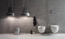 GLOBO 4 ALL Унитаз подвесной SENZABRIDA, 54х36 см, белый мини 3 6