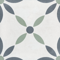 HARMONY HAVANA WHITE FLOWER 22.3х22.3x0.9 Q-6