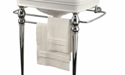 DD ROSE КОМПЛЕКТ: Консоль с раковиной, зеркалом, 2 бра, смесителем и аксессуарами, хром мини 3 5