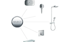 HANSGROHE ShowerSelect Термостат, скрытого монтажа, для 2 потребителей, хром мини 3 2
