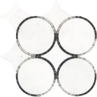 мозаика L'Antic Colonial LANTIC TEMPO CIRCLE WHITE 29.9х29.9 G-146