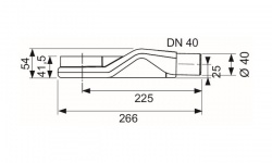 TECEdrainline Сифон для дренажного канала «низкий» DN 40, 0,5 л/с мини 3 2