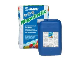 строительная химия MAPEI MAPELASTIC /A сухая часть эластичной гидроизоляции (24 кг) класс W20