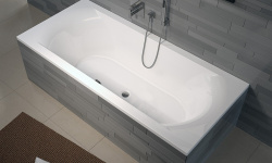 RIHO LIMA Ванна акриловая прямоугольная 190x90 см, 320 л., белый мини 3 2