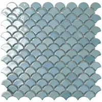 мозаика SOUL VIDREPUR TURQUOISE BR (3.6х2.9) 32.4х31.7