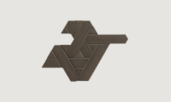 MUTINA WEAVING BLACK SAN JIAO 42.9х30.3 мини 3 4