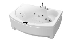 GNT BOHEMIA Ванна акриловая с ГМ Comfort. + слив-перелив, с подголовником и панелями, белый мини 1