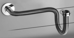 GAMADECOR ONES Сифон для раковины гибкий, нержавеющая сталь