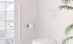 СУНЕРЖА Поручень прямой Ø28 мм/L 800, Белый мини 3 2