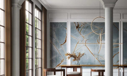 PORCELANOSA XLIGHT BLUE ROMA SILK 120х270 G-2505 мини 3 7