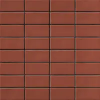 мозаика MUTINA DIN RED MATT 30.2х30.2 (3.6x7.4)