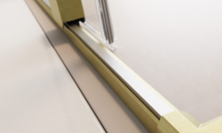 RADAWAY Furo Wall 580 Неподвижное стекло для двери, прозрачный мини 3 5