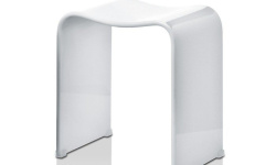DW DW 80 Табурет для душа, 46x40x30 см, Акрил белый мини 1