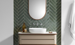 NOKEN LIEM Комплект тумба + ножки, орех/песок мини 3 3