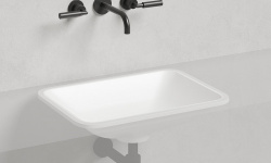 Salini MAREA 06 Раковина встраиваемая 550х400х134 мм, БЕЗ перелива, БЕЗ ДК, S-Stone - белый мат мини 1