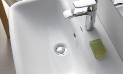 DURAVIT DURASTYLE Раковина с переливом, 1 отв., 600x440 мм, белый мини 3 4