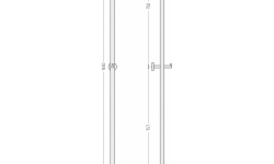 СУНЕРЖА Аскет Полотенцесушитель (электрика), H1650 мм, Тёмный титан муар мини 3 3