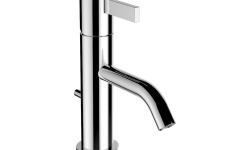 LAUFEN KARTELL Смеситель однорычажный для раковины, фиксированный излив 115 мм, без ДК, хром мини 1