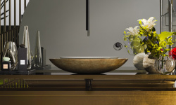 GESSI Потолочный излив, Ø30 мм, Black Metal Brushed PVD мини 3 5