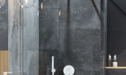 EXCELLENT PI Душевой комплект со встраиваемым смесителем, верхним душем и ручной лейкой, белый мини 3 4