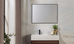 NOKEN ESSENCE C Модуль подвесной корпус из аллюминия 795х290х435 мм, чёрный/фасад цвет орех мини 3 3