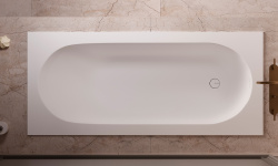 LOFO KIT Ванна встраиваемая 1688х742 мм, Solid Surface, белый матовый мини 3 5