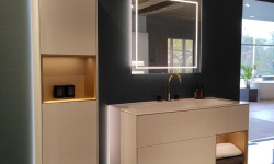 VB FINION Комплект мебели с раковиной, White Matt Lacquer/AnthraciteMatt Lacque/альп. белый мини 3 7