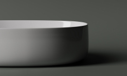 CERAMICANOVA Element Раковина накладная 540х350хH145 мм, белый мини 3 5