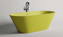 Salini Mona Ванна свободностоящая 1695x725x582 мм, S-Stone - матовый, RAL полностью/ДК RAL мини 3 2