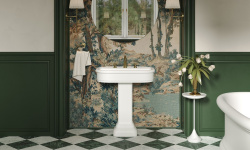 Salini OPERA Раковина накладная 750х500х160 мм, с переливом, БЕЗ ДК, S-Sense - RAL глянцевый мини 3 10