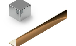 NEEXYDECOR профиль латуль хромированная  20x20x2700 (PVL74) мини 1