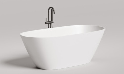 Salini SOFIA Ванна свободностоящая 1700х815х605 мм, S-Stone - белый матовый мини 3 3