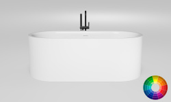 Salini PERLA Ванна свободностоящая 1700х800x605 мм, S-Stone- RAL матовый мини 1