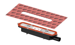 TECEdrainprofile Сифон "заниженный" DN40 боковой слив мини 1