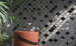 LANTIC DROP ANTHRACITE 29.6x29.5x0.8 G-143 мини 3 4