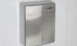 NOFER BIG FLOW Сушилка для рук автоматическая, 284x218x102 мм, нержавеющая сталь AISI 304 глянцевый мини 3 2