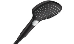 HANSGROHE Raindance Select E Ручной душ 120 3jet, чёрный матовый мини 1