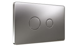 ART CERAM FILE Клавиша двойного смыва для унитаза, Chrome мини 3 2