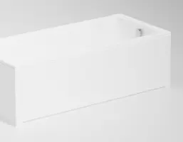 WHITECROSS Экран 170x57 см. Ударопрочный полистирол, белый