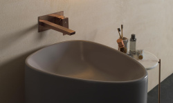 NOKEN SQUARE Внешняя часть, встроенного смесителя для раковины, без ДК, черный матовый мини 3 3