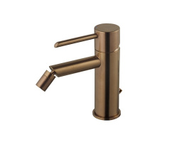 NOKEN ROUND Смеситель для биде, с ДК, 3/8”, 5 л/мин, браш. медь