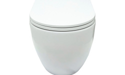 ALLEN BRAU REALITY Унитаз подвесной, rimless, без сиденья, 530x365 мм, белый мини 3 4