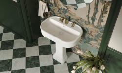 Salini OPERA Раковина накладная 750х500х160 мм, с переливом, БЕЗ ДК, S-Sense - RAL глянцевый мини 3 11