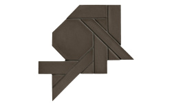 MUTINA WEAVING BLACK BA LENG 34.3х34.3 мини 1